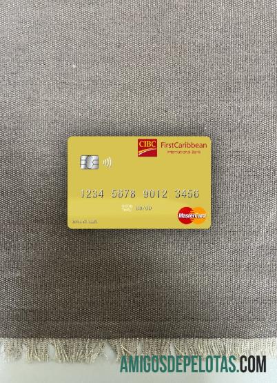 São Vicente e Granadinas FirstCaribbean International Bank Mastercard Photolook Front exemplo real